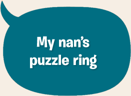 My nan's puzzle ring