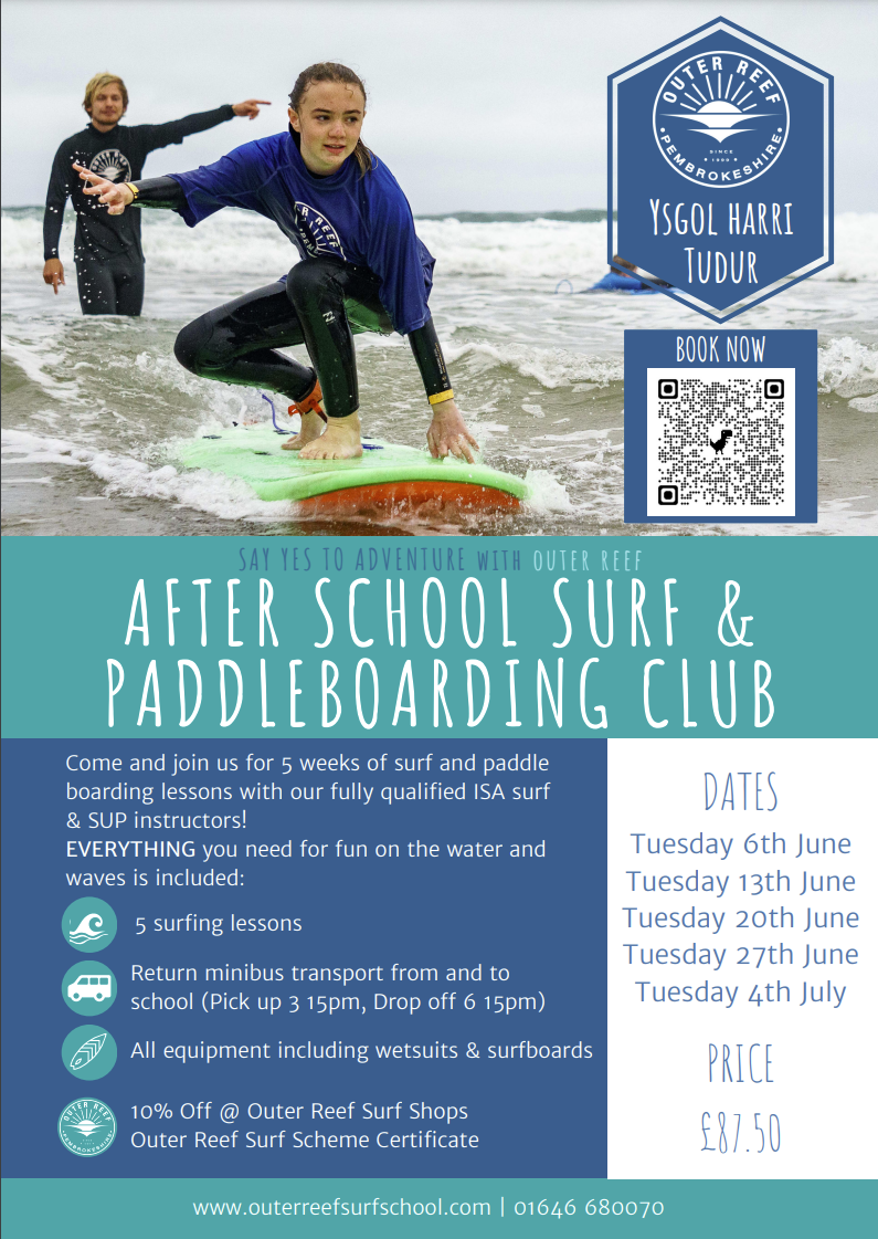 Surf & Paddleboard Club Flyer